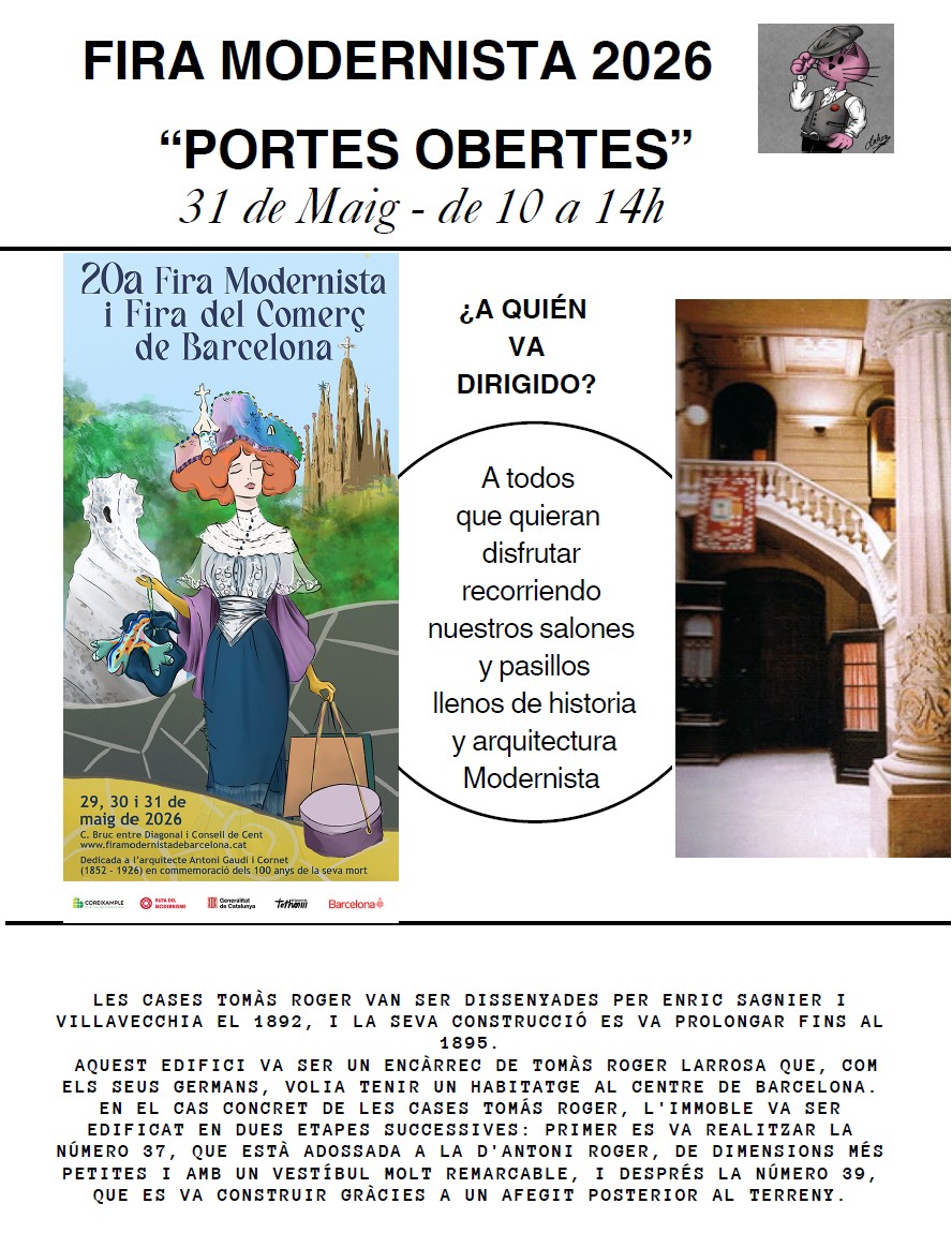 Fira Modernista a Barcelona 2025