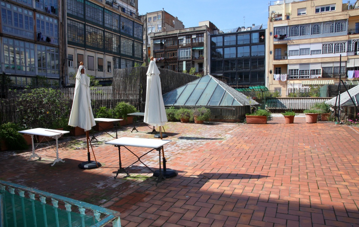 Terraza de la Casa de Madrid