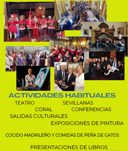 Actividades Culturales de la Casa de Madrid en Barcelona de los Meses de Marzo y Abril de 2024