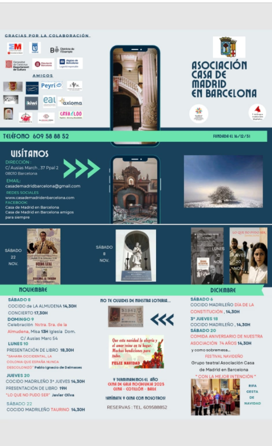 Actividades Noviembre 2025