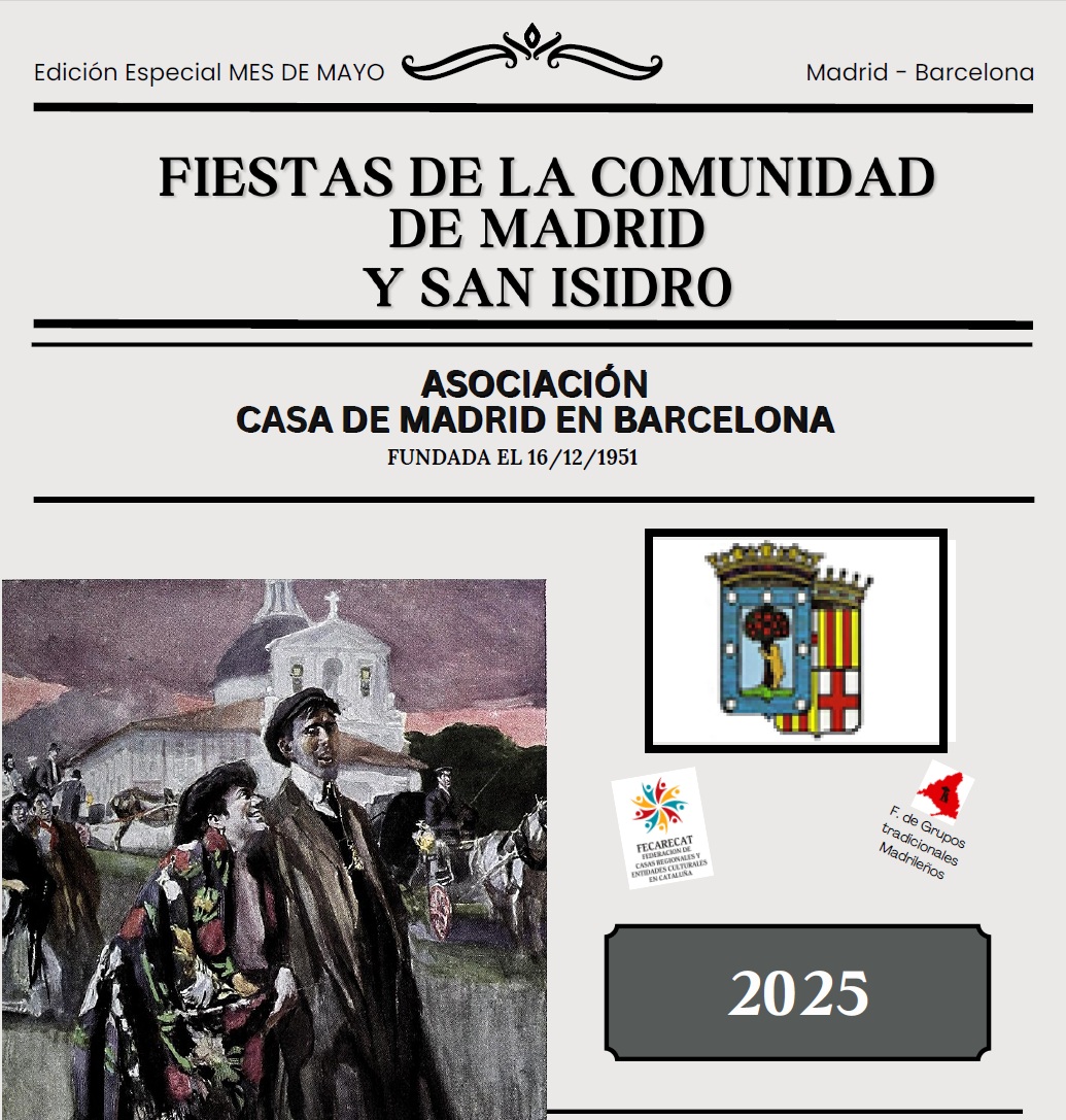 Fiestas de Mayo en la Casa de Madrid en Barcelona
